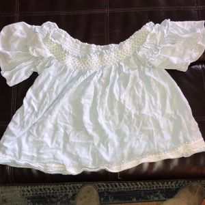 Off the shoulder shirt